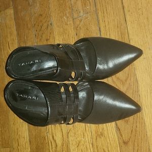 Tahari Katrina Heels Mules Women's US 8.5 Black